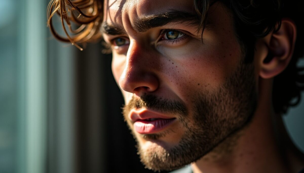 Cheveux en Avant pour Homme : Le Style Dynamique qui Illumine le Visage