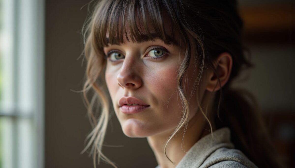 Balayage gris sur cheveux bruns courts : la nouvelle tendance incontournable !