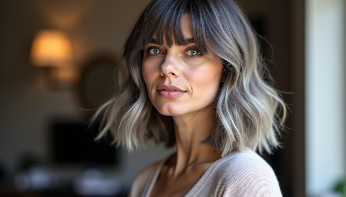 Balayage gris sur cheveux courts : la nouvelle tendance pour sublimer votre look moderne Balayage gris sur cheveux courts : la nouvelle tendance pour sublimer votre look moderne