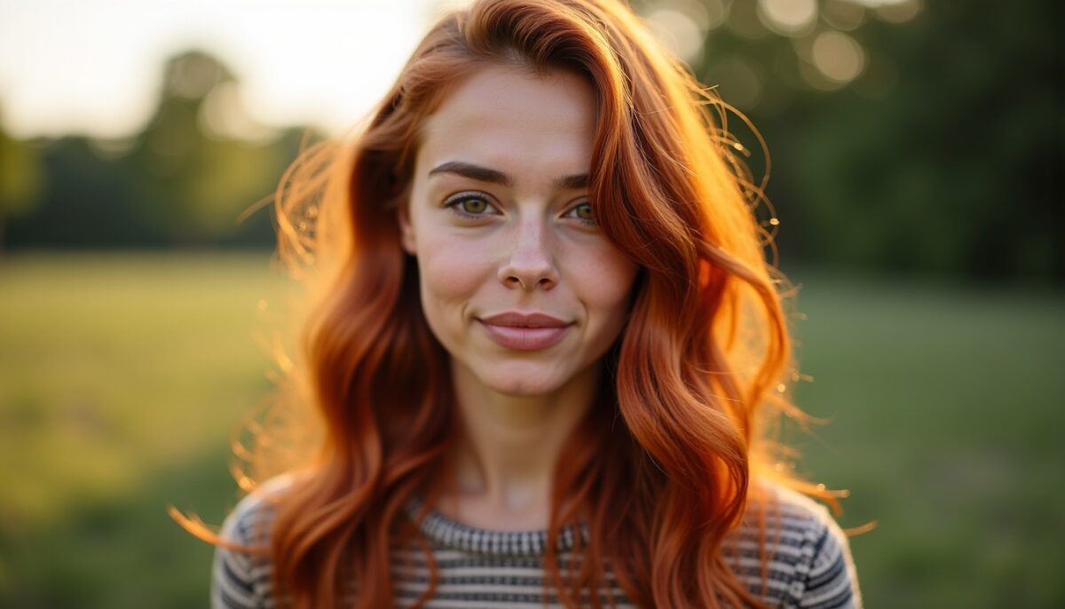 Cheveux auburn au naturel : le guide essentiel pour une coloration écologique et stylée