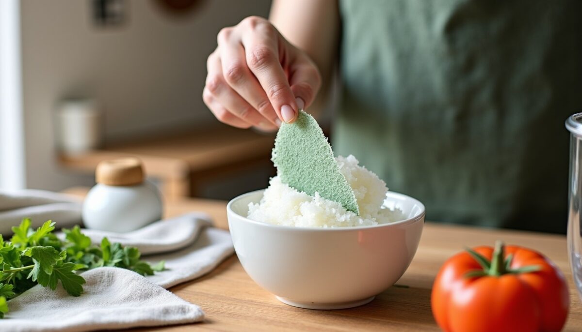 Adopter l'éponge lavable : ce qui change au quotidien dans votre cuisine