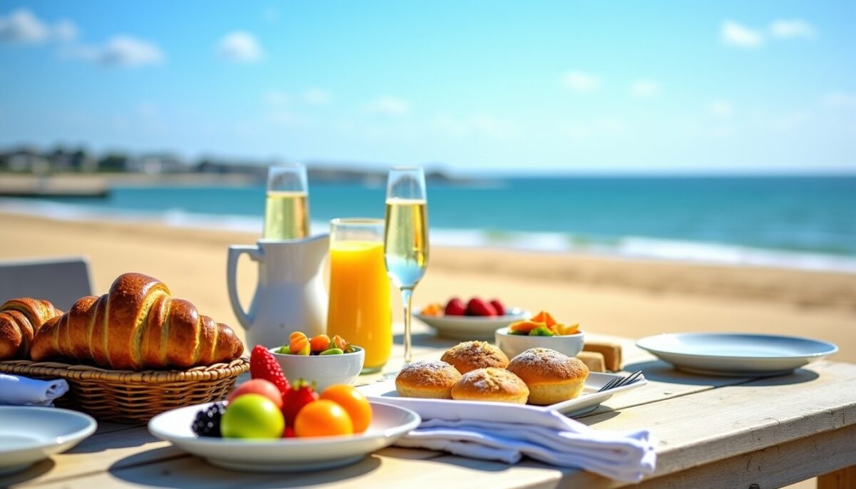 Les meilleures adresses pour un brunch dominical face à la mer à La Baule